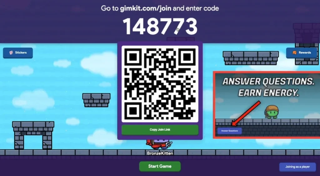 gimkit code